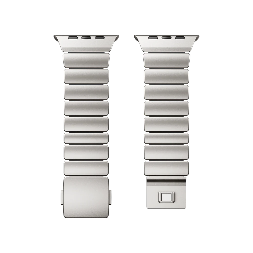 Titanium Silicone Hybrid Band - Titanium Black
