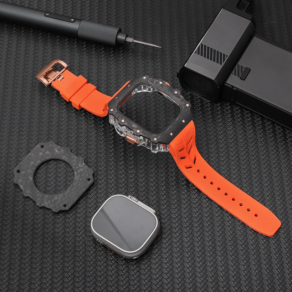 GLACIUM CF Series Watch Case 44/45mm (Black)