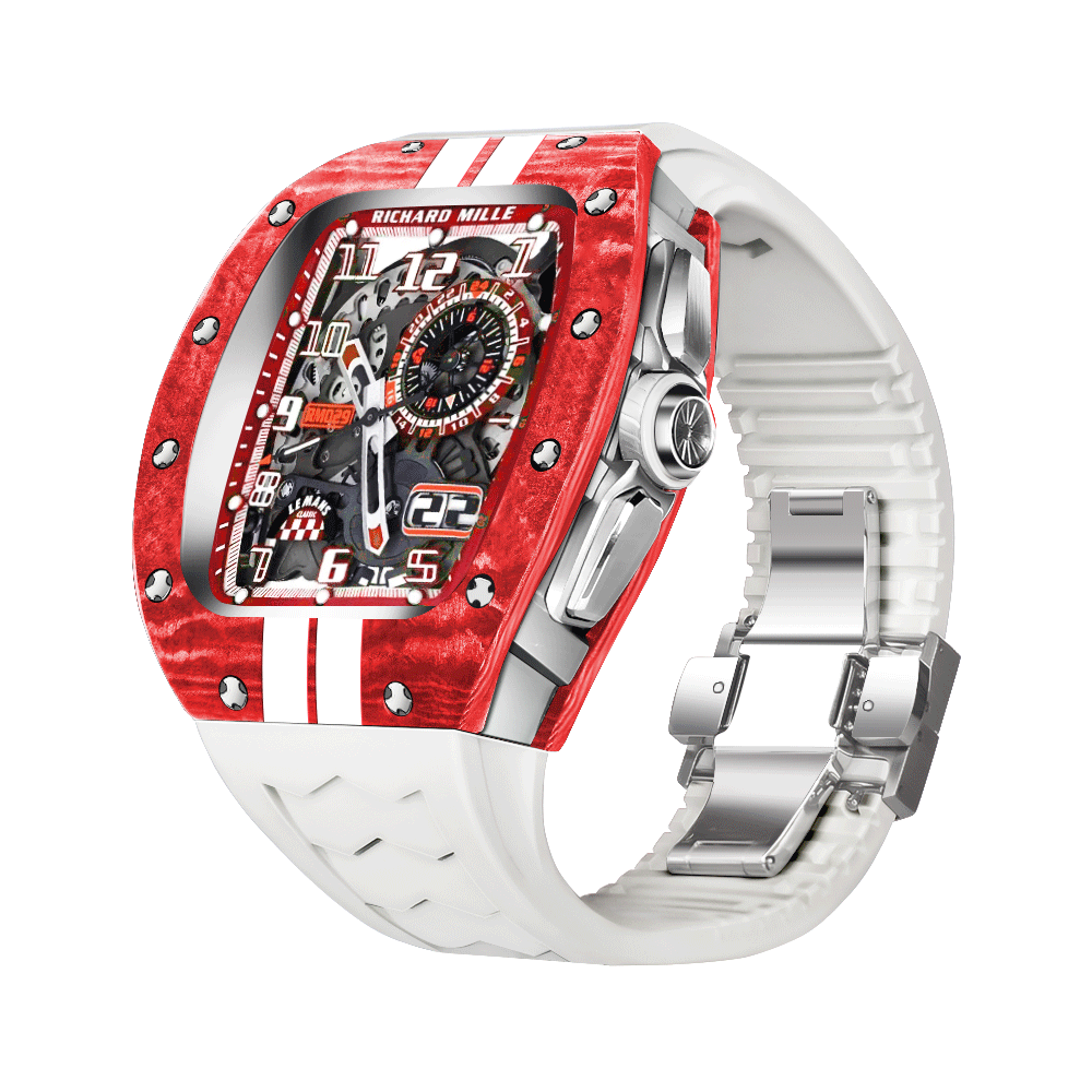 44 - 45 MM New Racing Series - Luxury Carbon Fiber Watch Case