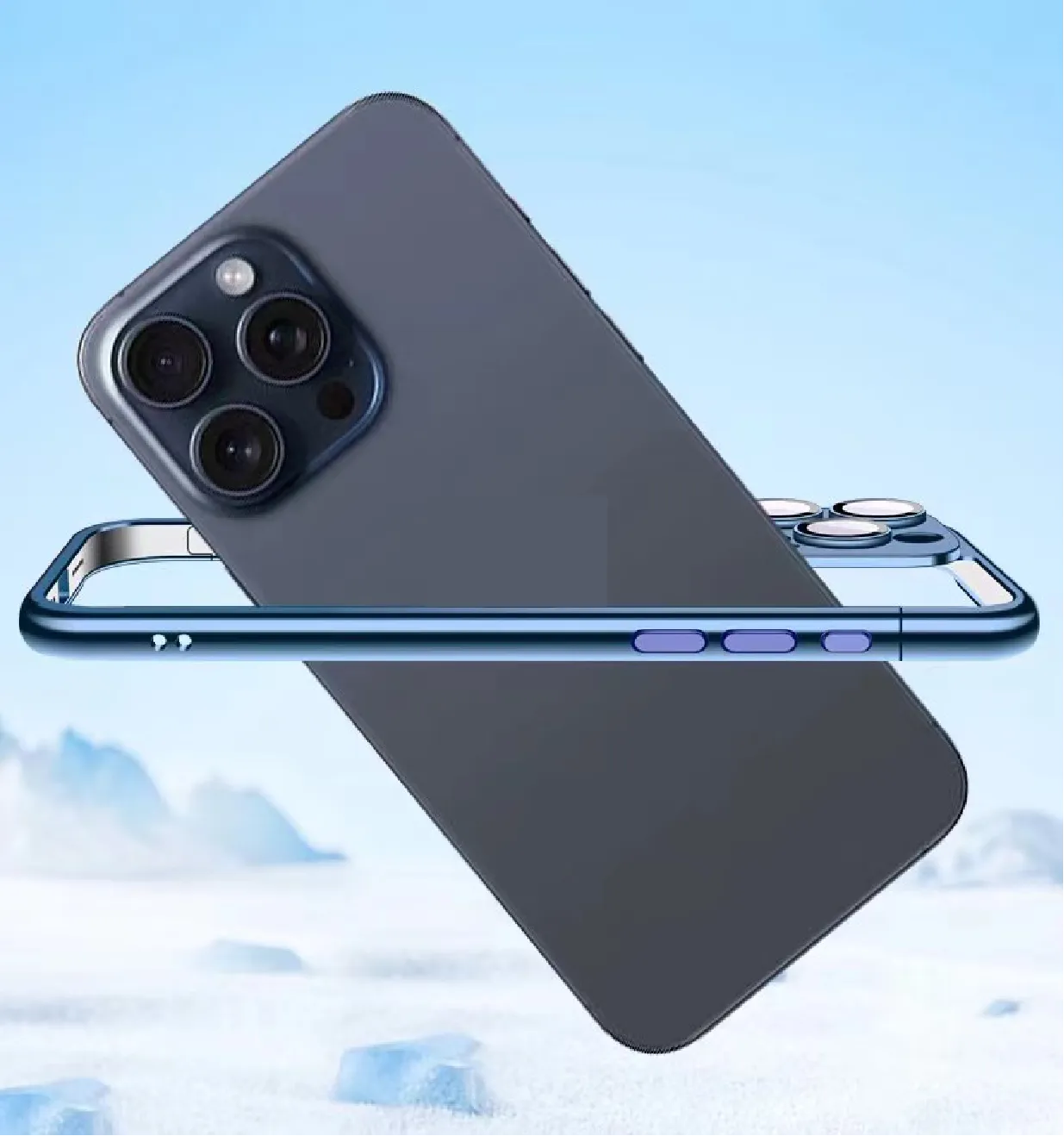 PC Electroplated Frame Case For iPhone