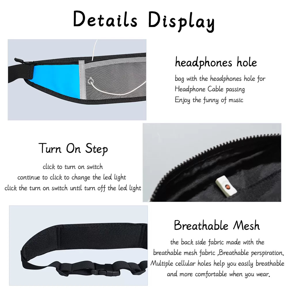 GLO Running Waist Bag