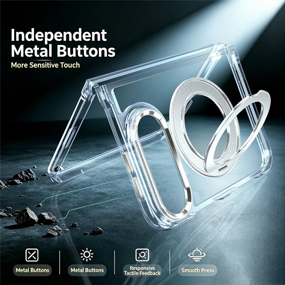Clear Magnetic Protective Case for iPhone Duo