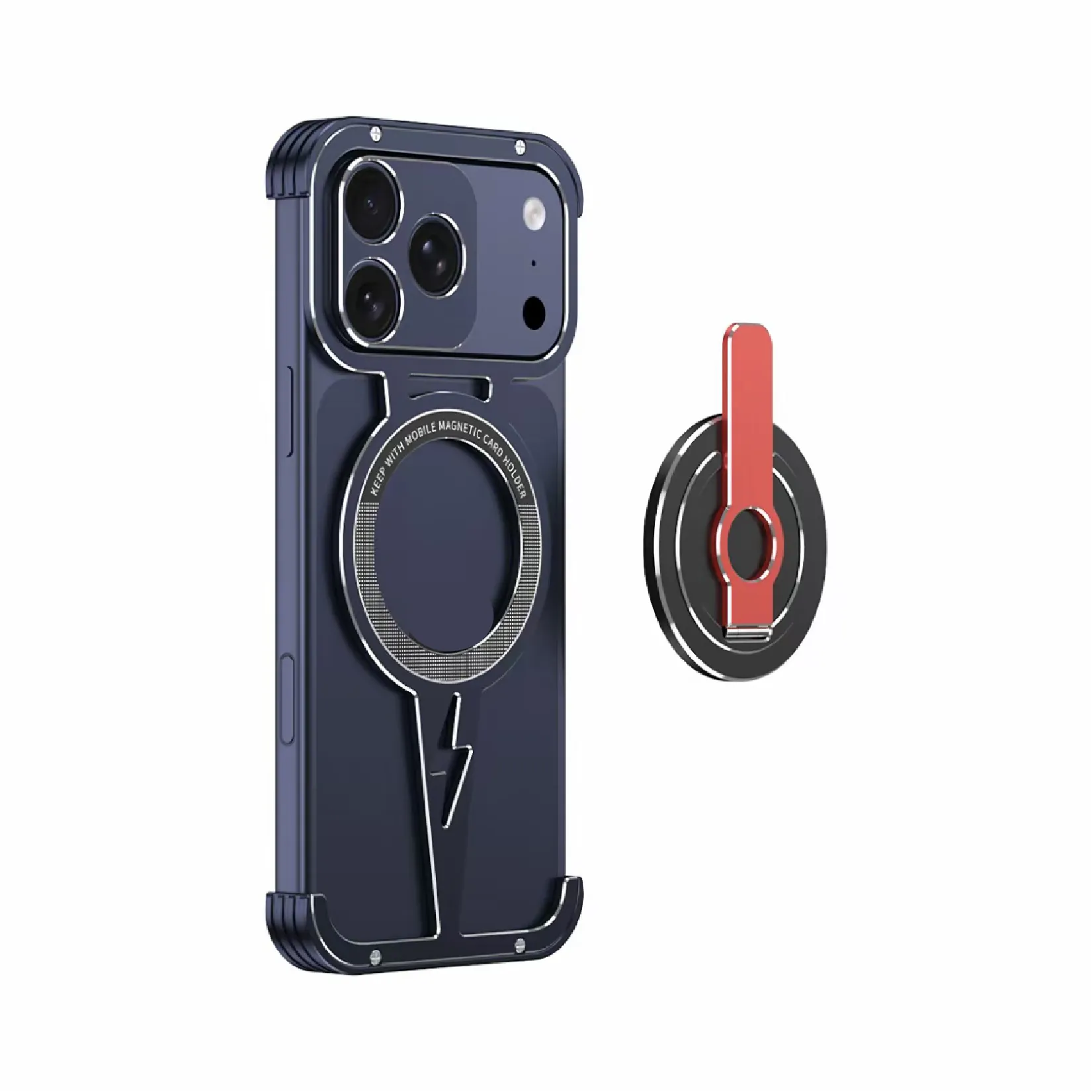 Flash Metal Case For iPhone