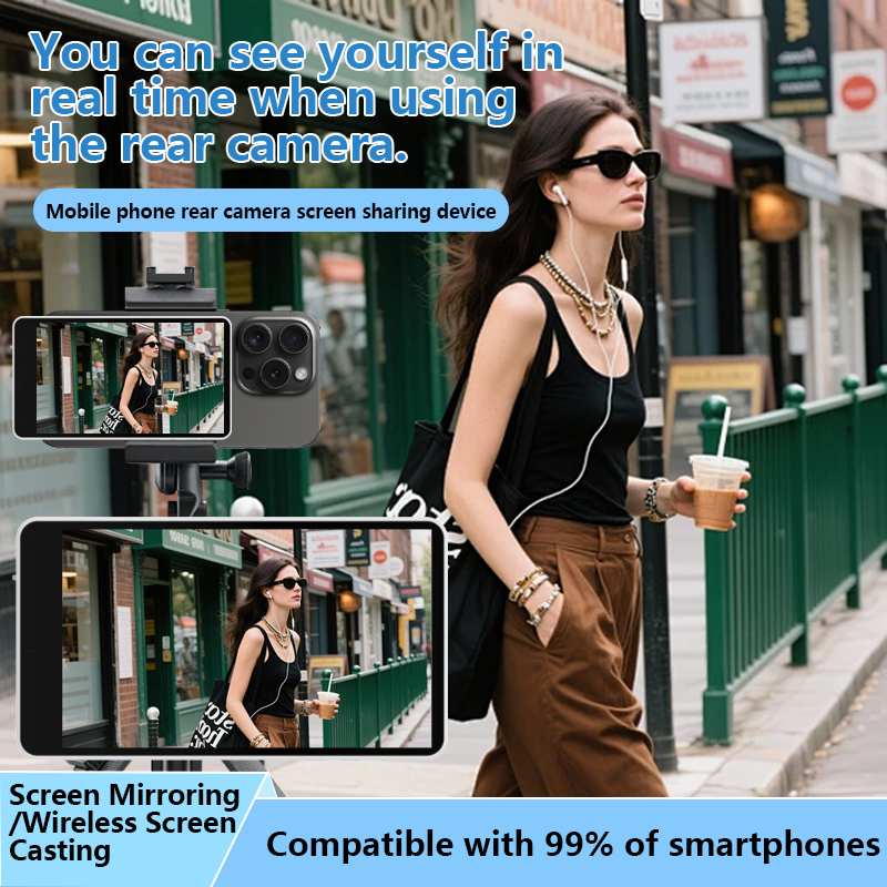 Ultra Vlog Selfie Monitor Screen For iPhone And Android