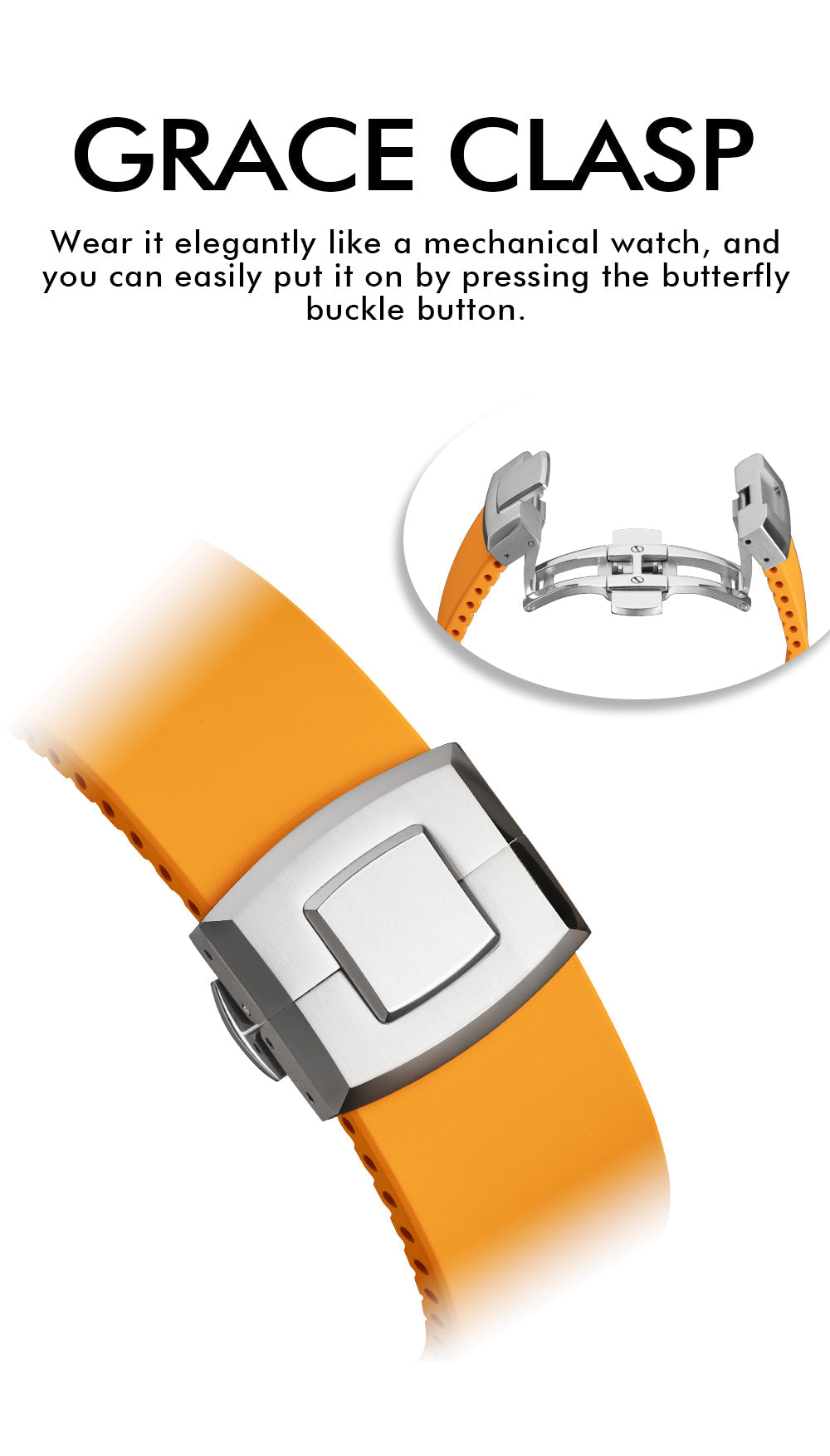 STARRY SS Series Watch Case 46mm (Silver)