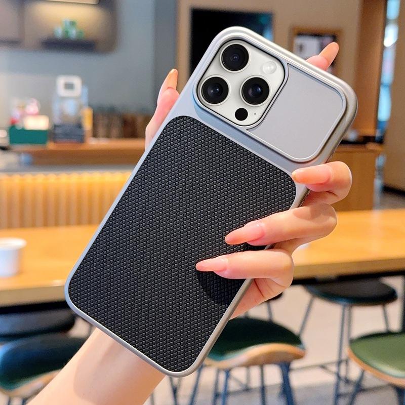 Metal Clad Pattern Case For iPhone