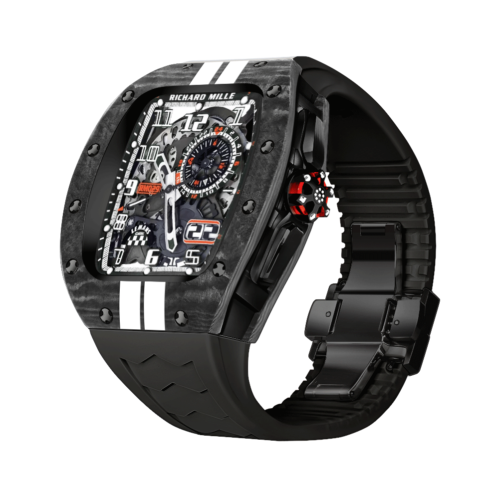 44 - 45 MM New Racing Series - Luxury Carbon Fiber Watch Case