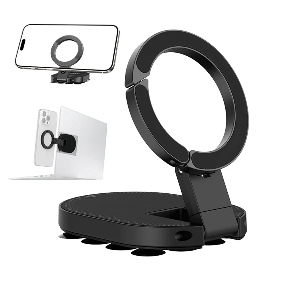 Auriglo MagLock Pro | 3-in-1 Magnetic Suction Cup Phone Mount