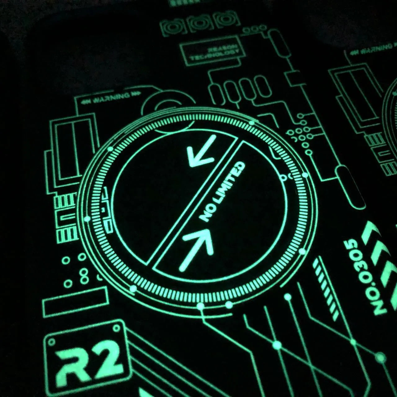 Cyber Luminous Magnetic Case For iPhone