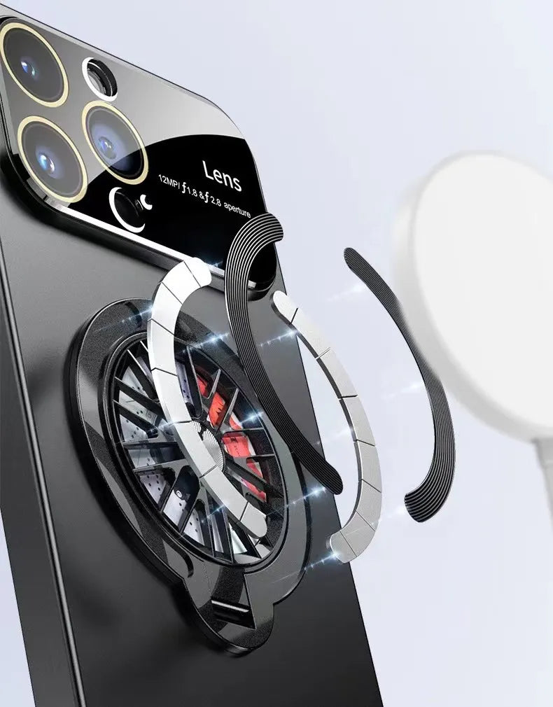 Rotating Wheel Stand Case For iPhone