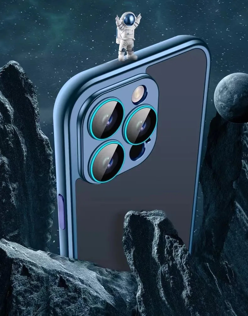 PC Electroplated Frame Case For iPhone