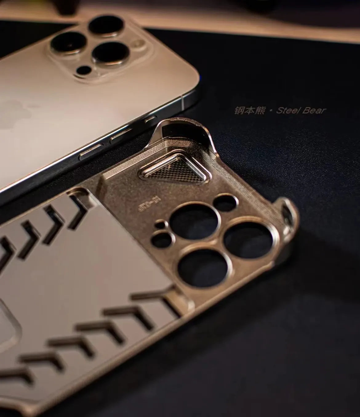 Supercar Design Metal Heat Dissipation iPhone Case