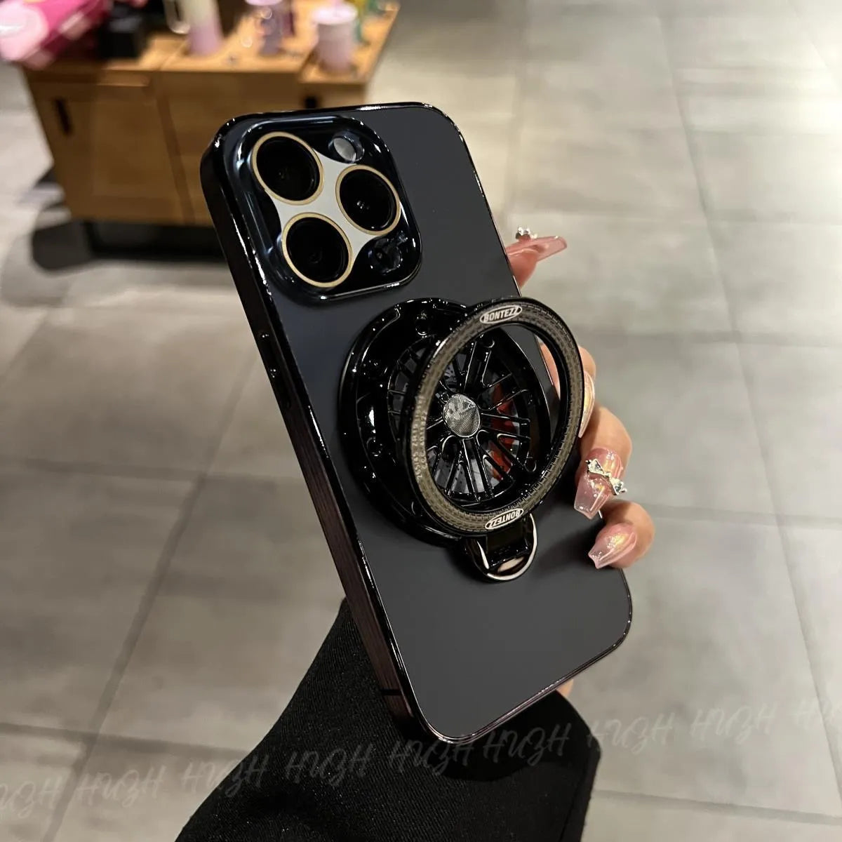 Racing Rim Design Case For iPhone