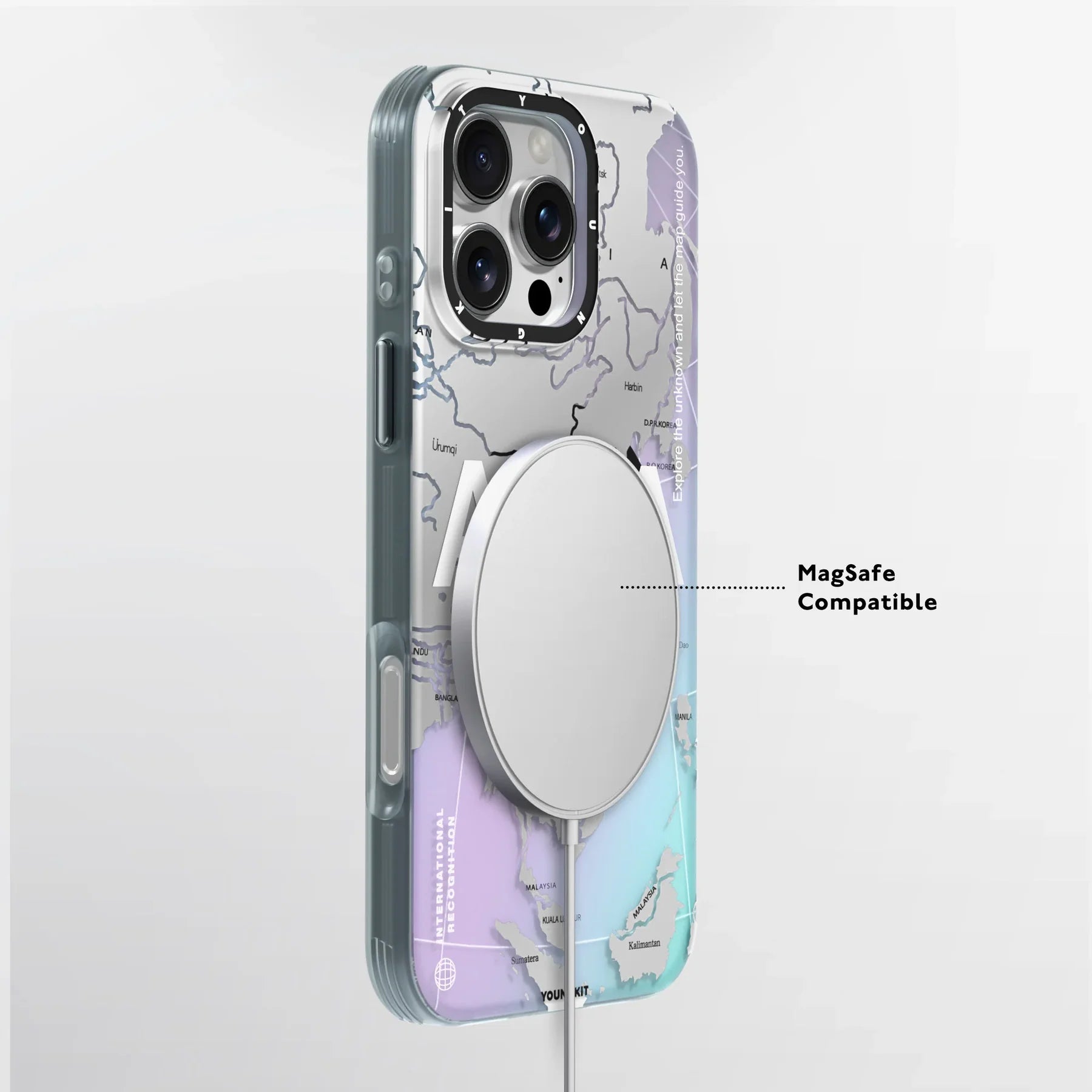 Continental Series Magnetic Frosted Case For iPhone