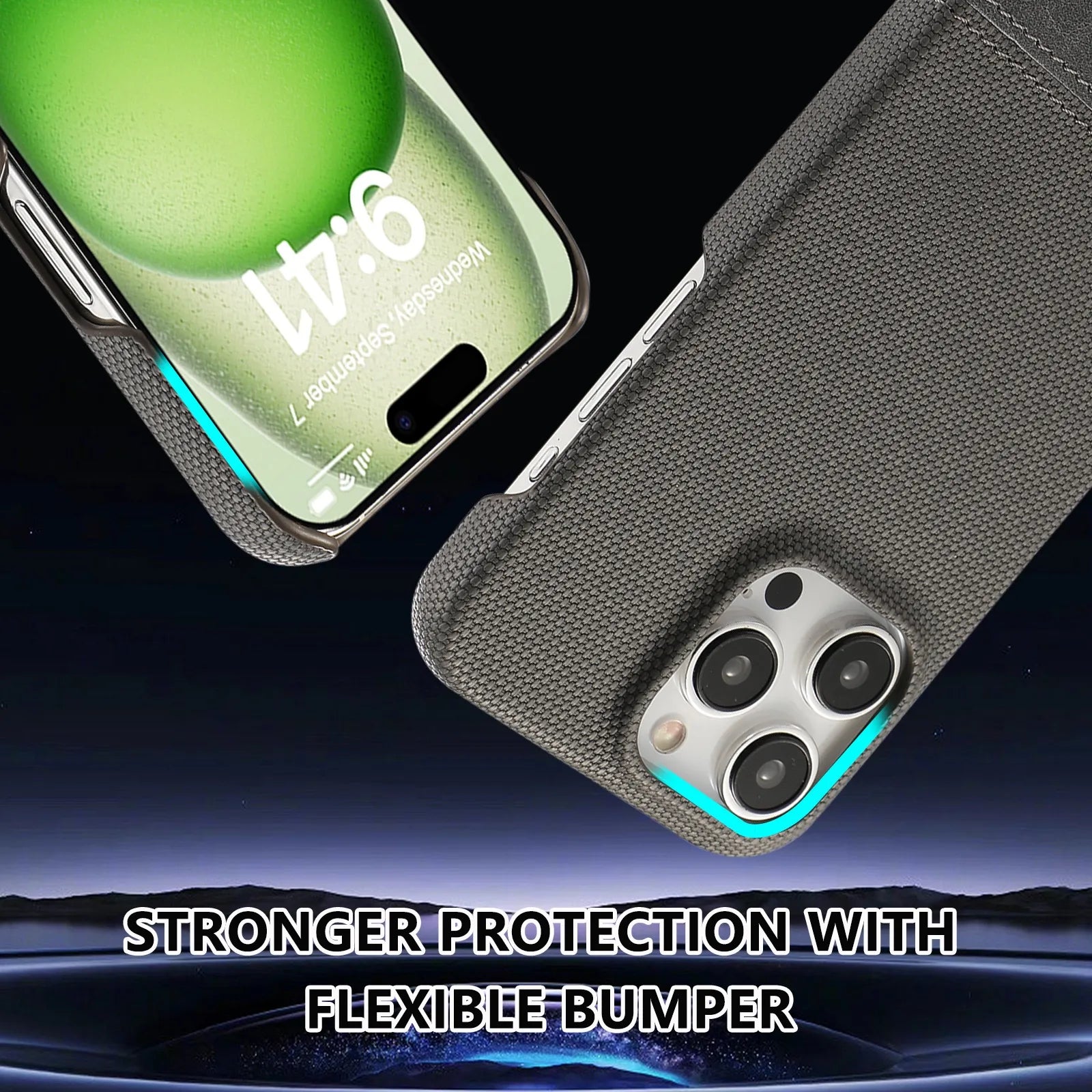 Stitched AntiScratch Case For iPhone