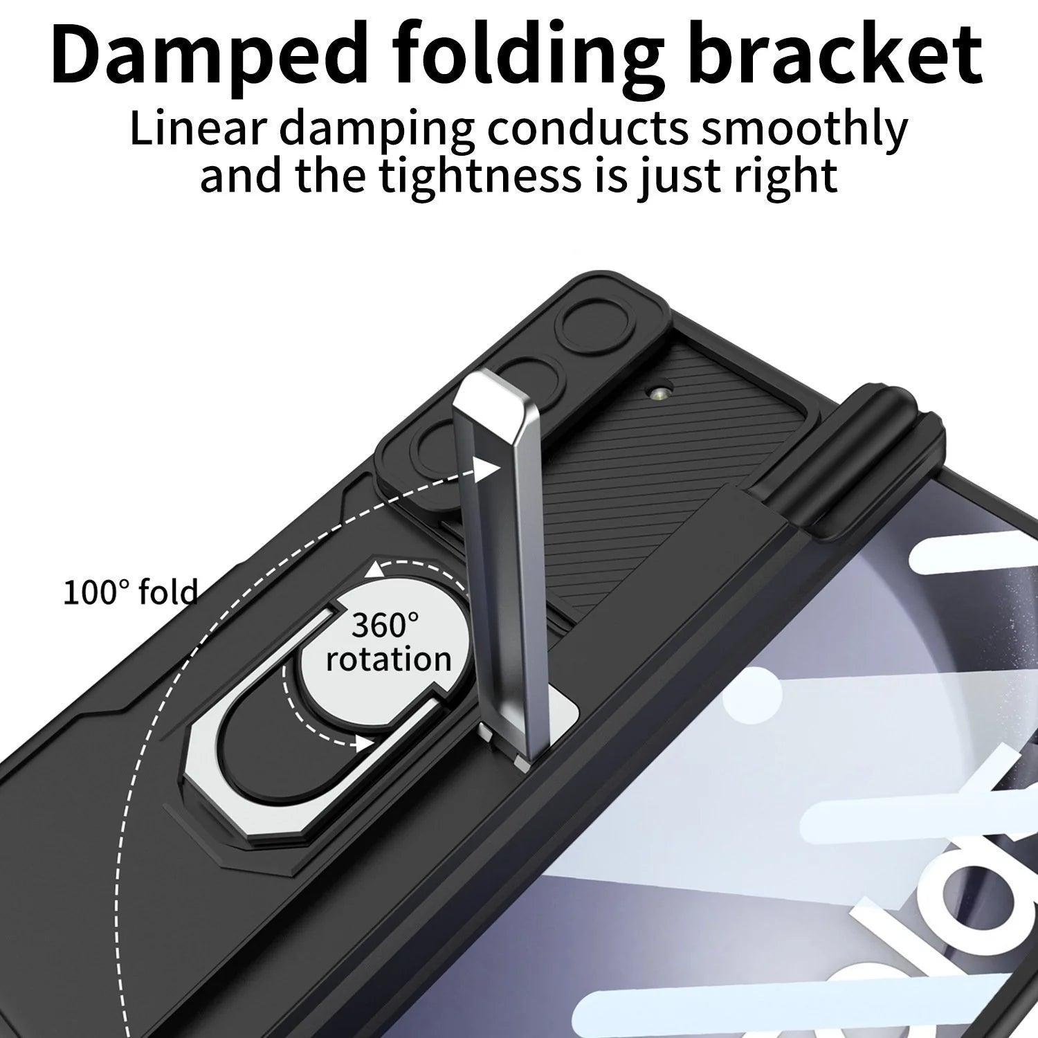 BlindFold Magnetic Bracket Case For Samsung Z Fold