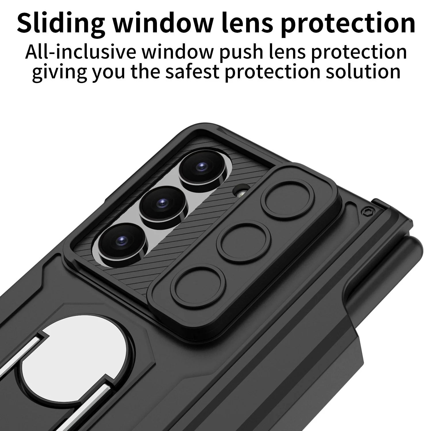 BlindFold Magnetic Bracket Case For Samsung Z Fold