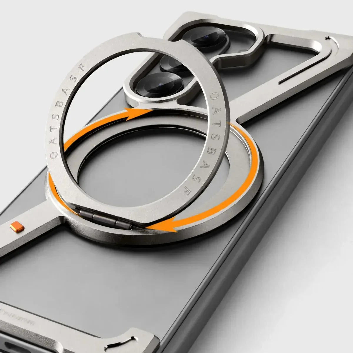 Luxury Z Shape Metal Case for Samsung Z Fold