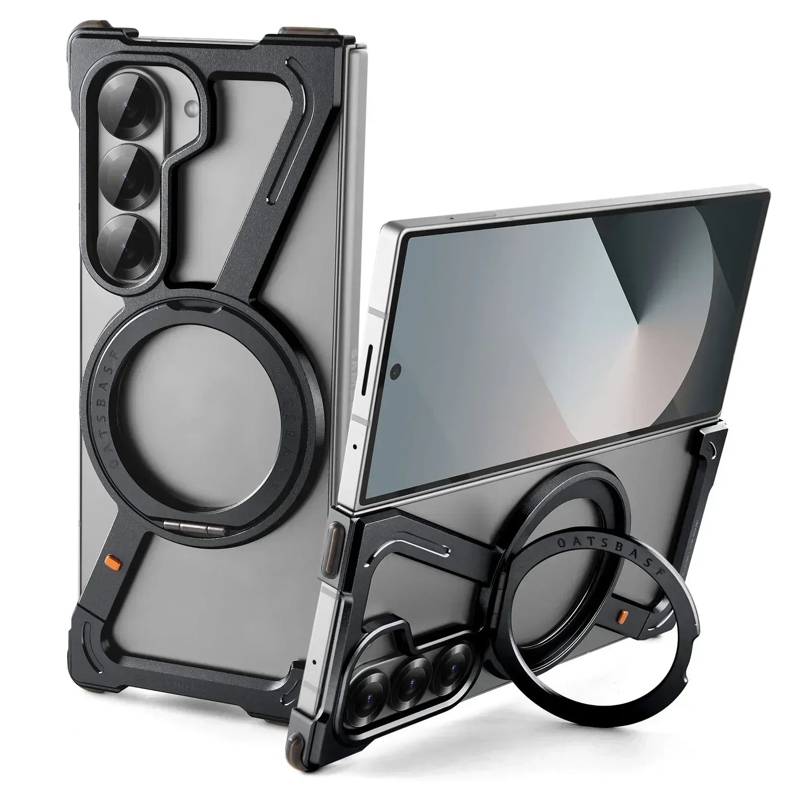 Luxury Z Shape Metal Case for Samsung Z Fold