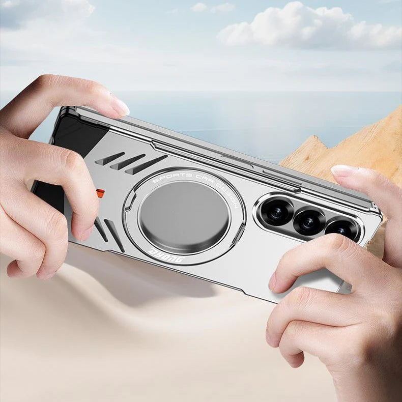 Supercar Design Metal Heat Dissipation Case For Samsung Z Fold