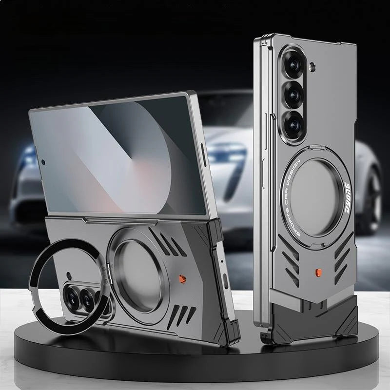 Supercar Design Metal Heat Dissipation Case For Samsung Z Fold