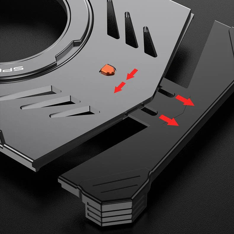 Supercar Design Metal Heat Dissipation Case For Samsung Z Fold