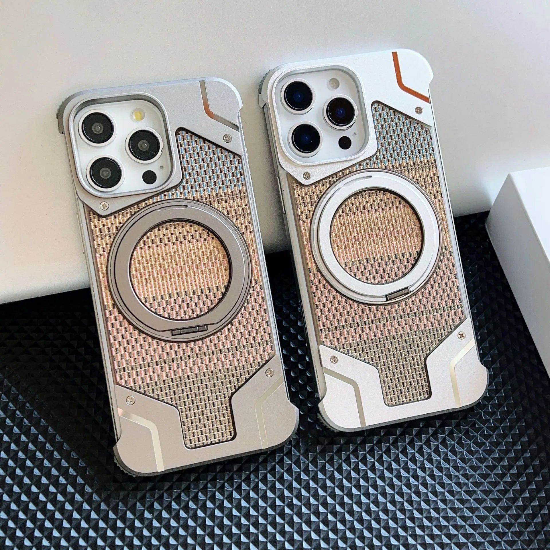 ColorMesh Series Metal Phone Case