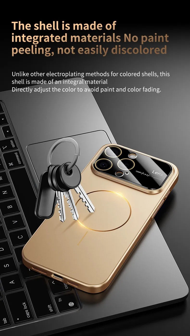Dark Camera Lense Case For iPhone