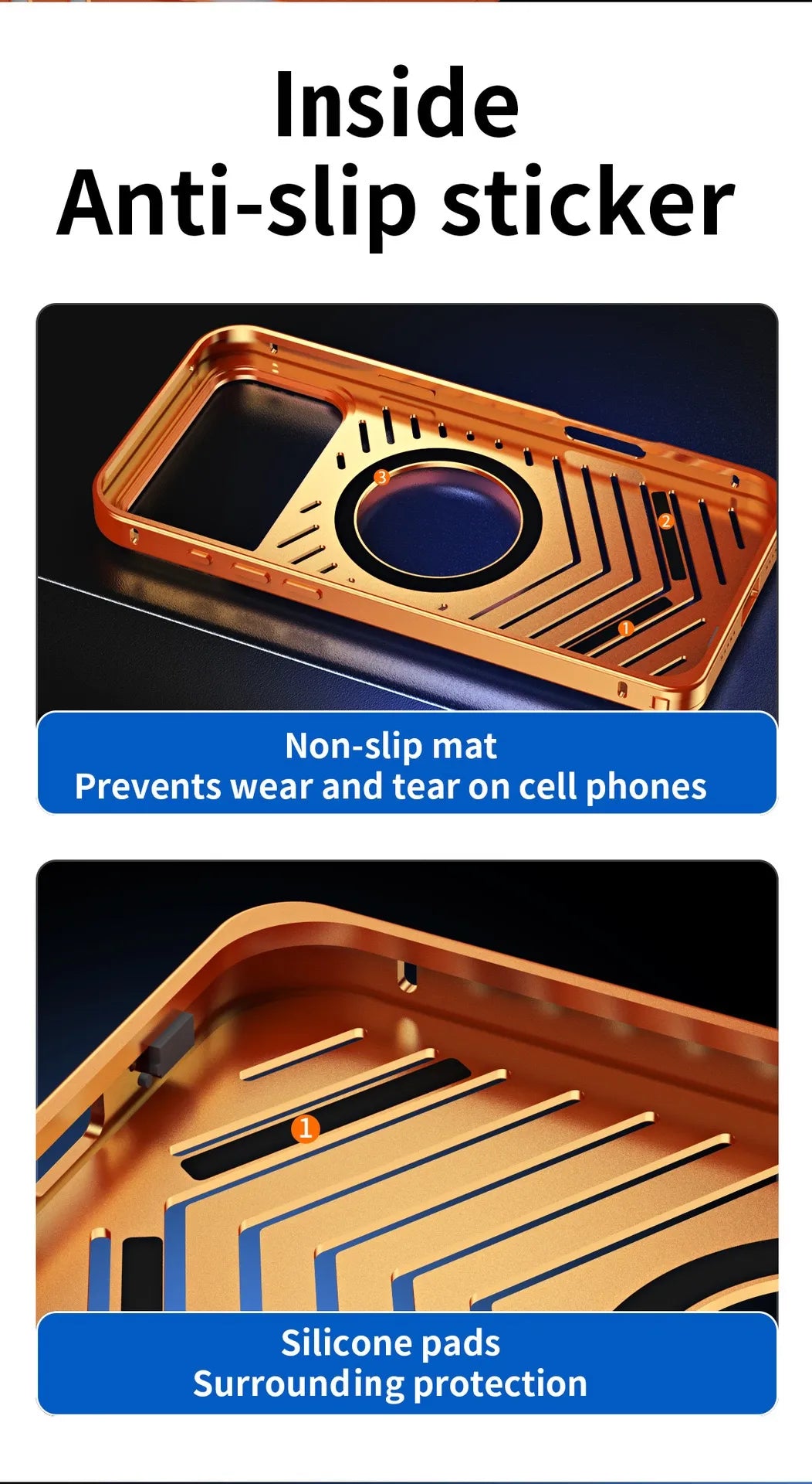 Auriglo Dissipation Aluminum Alloy iPhone Case