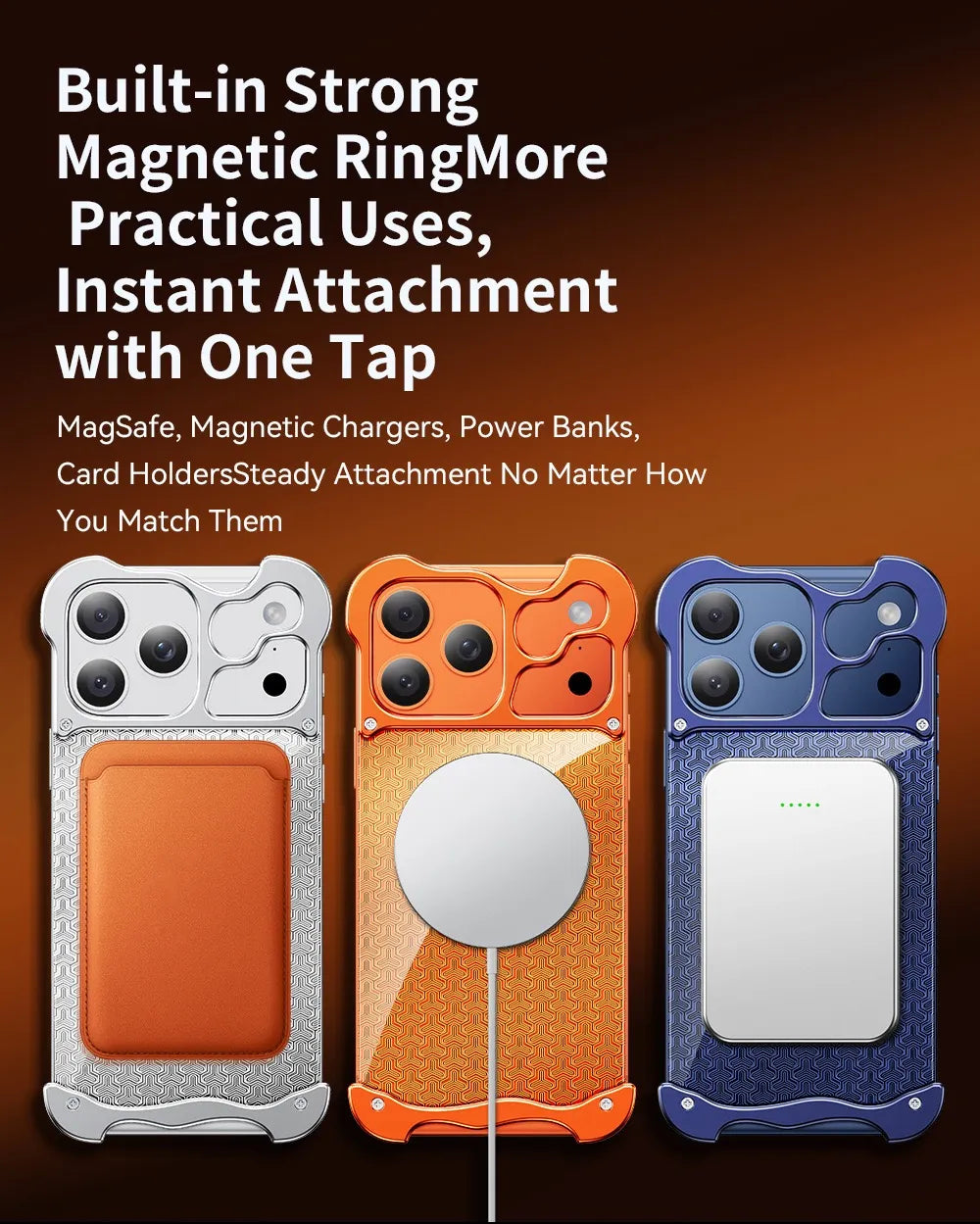 Shiny Kevlar Design Metal Case For iPhone