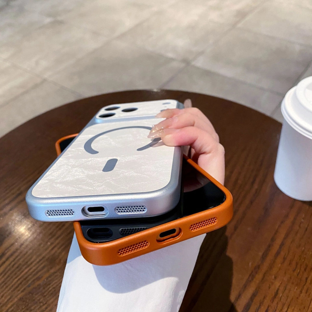 Snow Pattern Color Case For iPhone