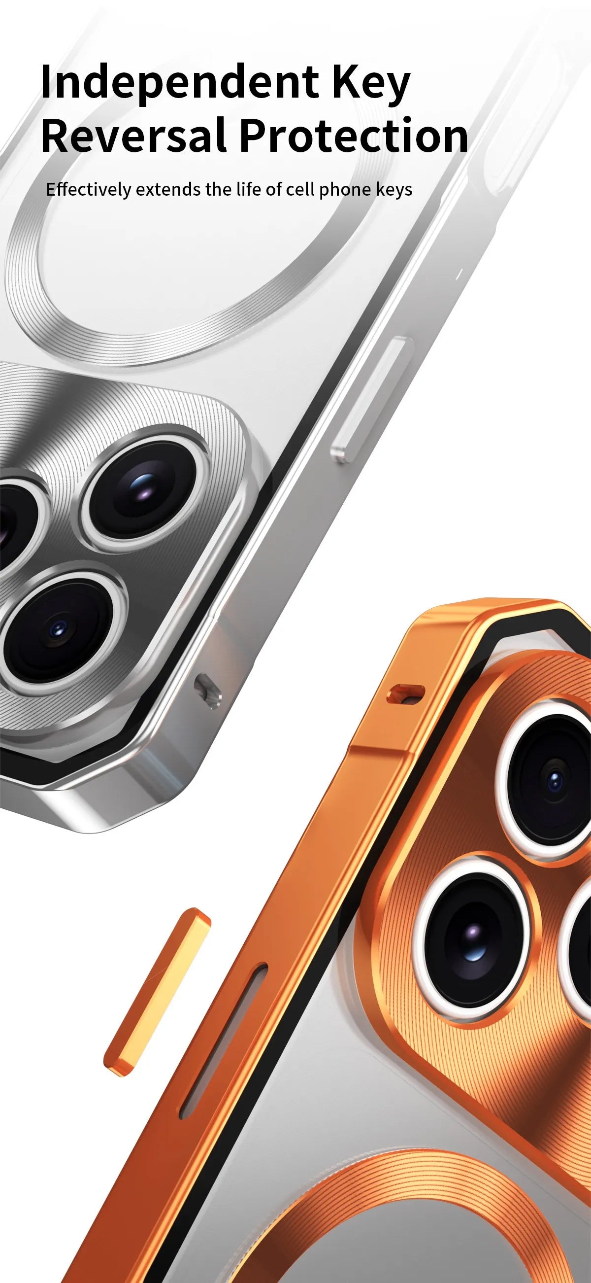 CuttedEdge Alloy Frame Case For iPhone