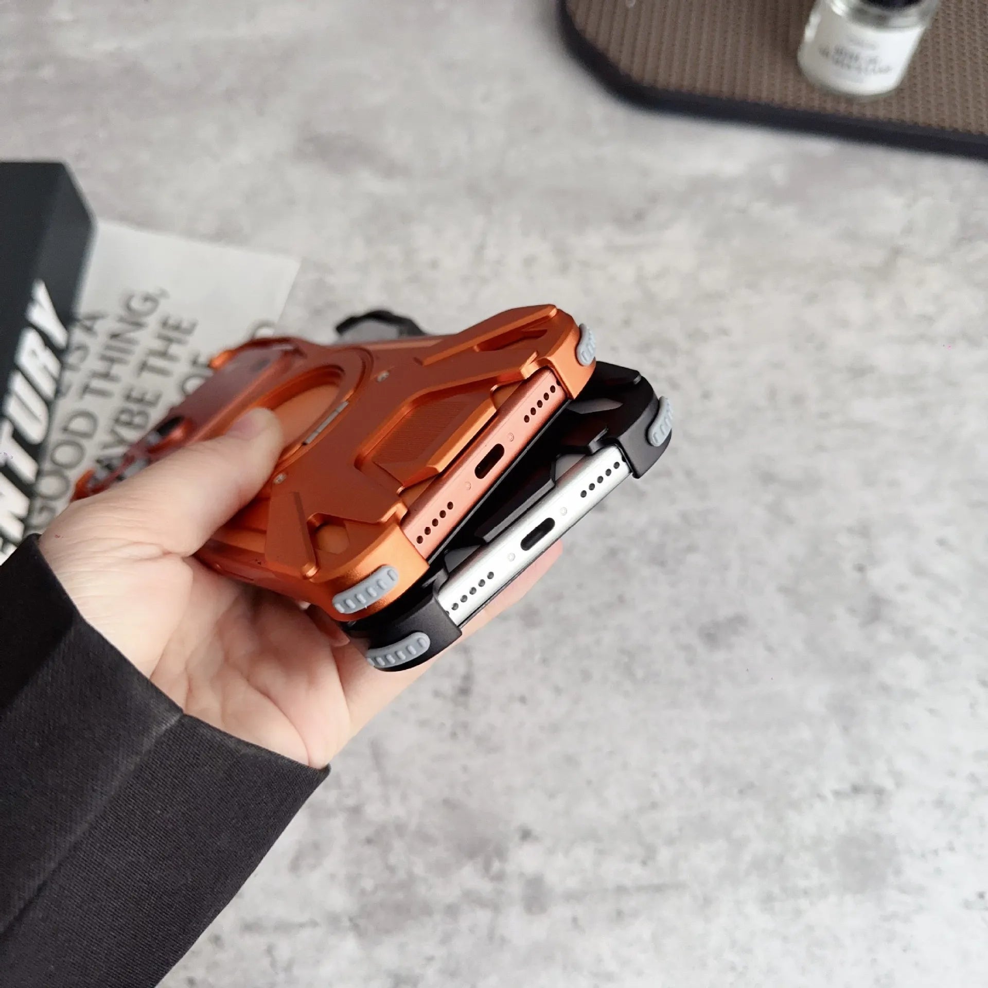 Metal Sports Car Design Case For iPhone