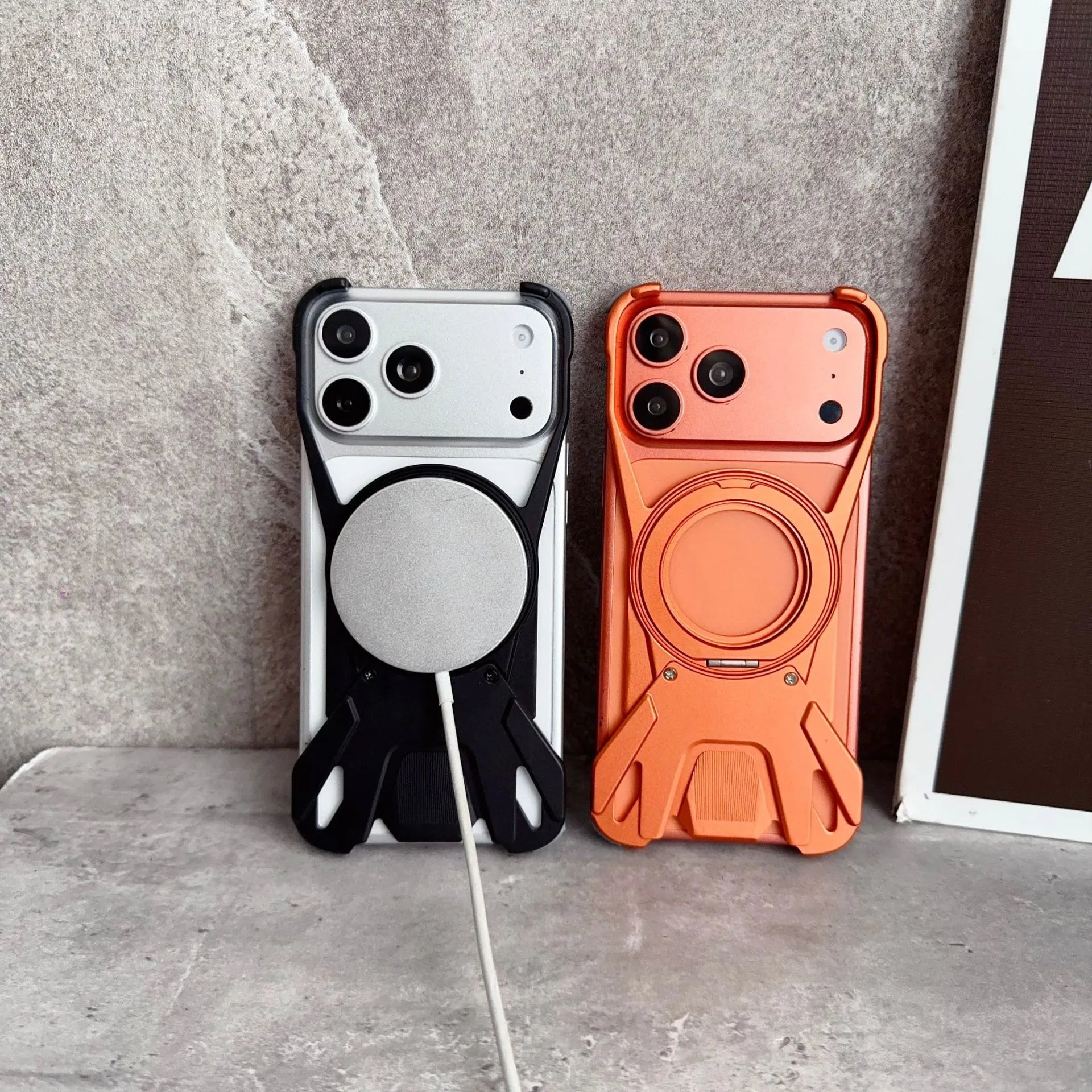 Metal Sports Car Design Case For iPhone