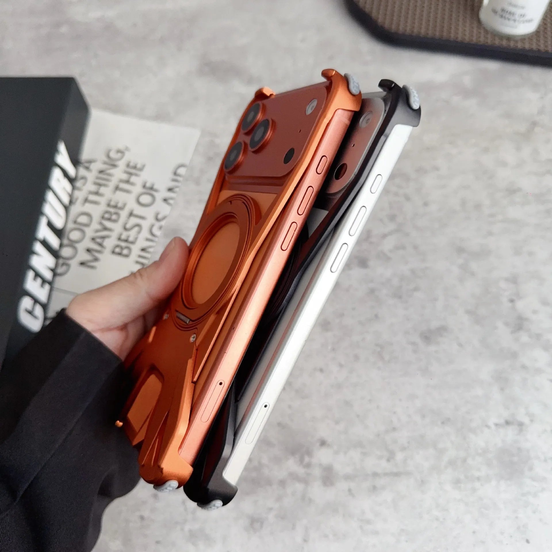 Metal Sports Car Design Case For iPhone