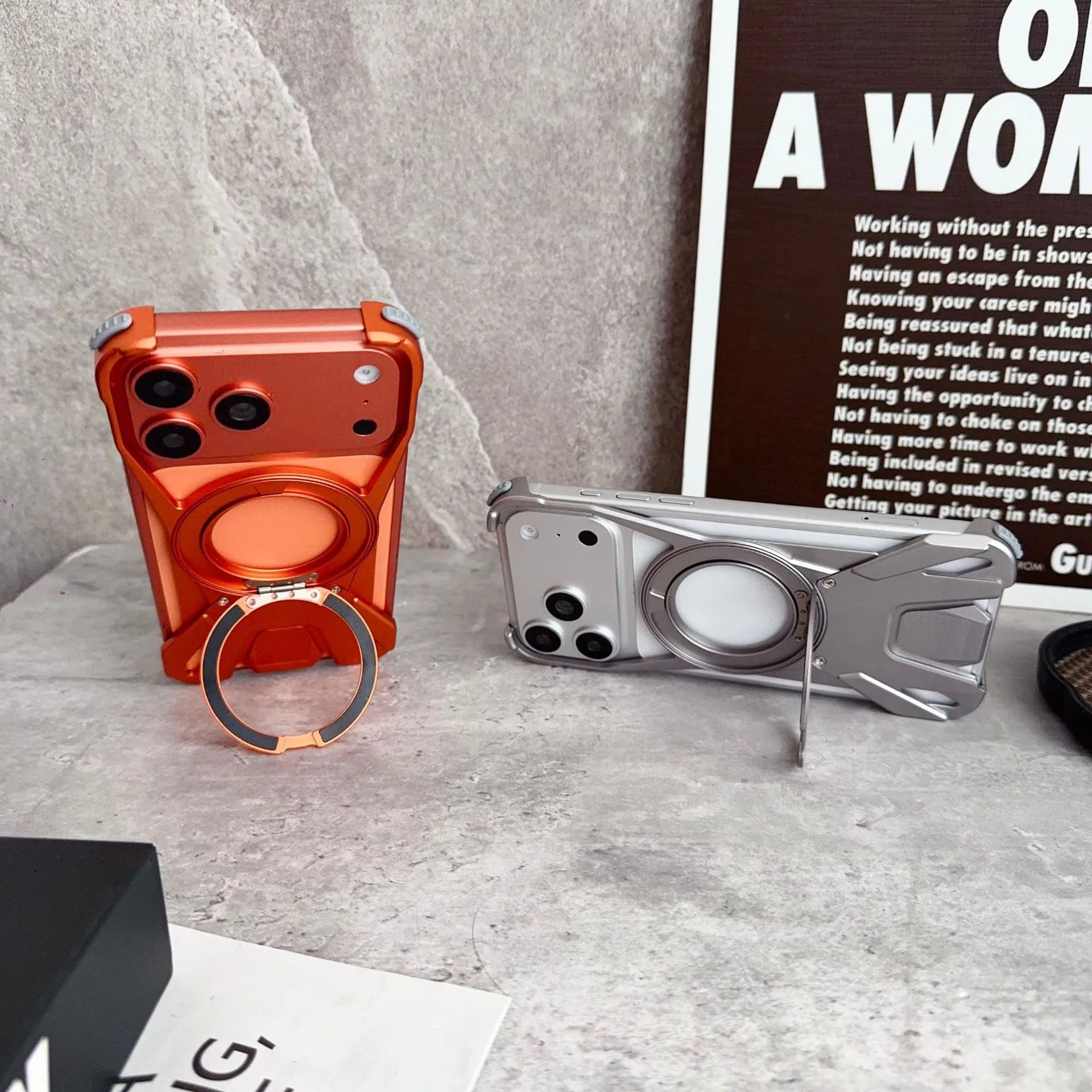 Metal Sports Car Design Case For iPhone