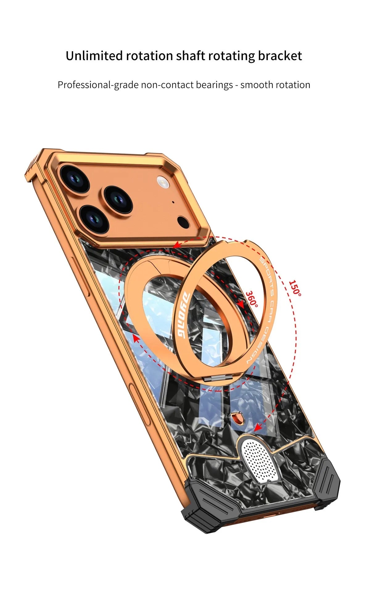 Sport Luster Metal Case For iPhone