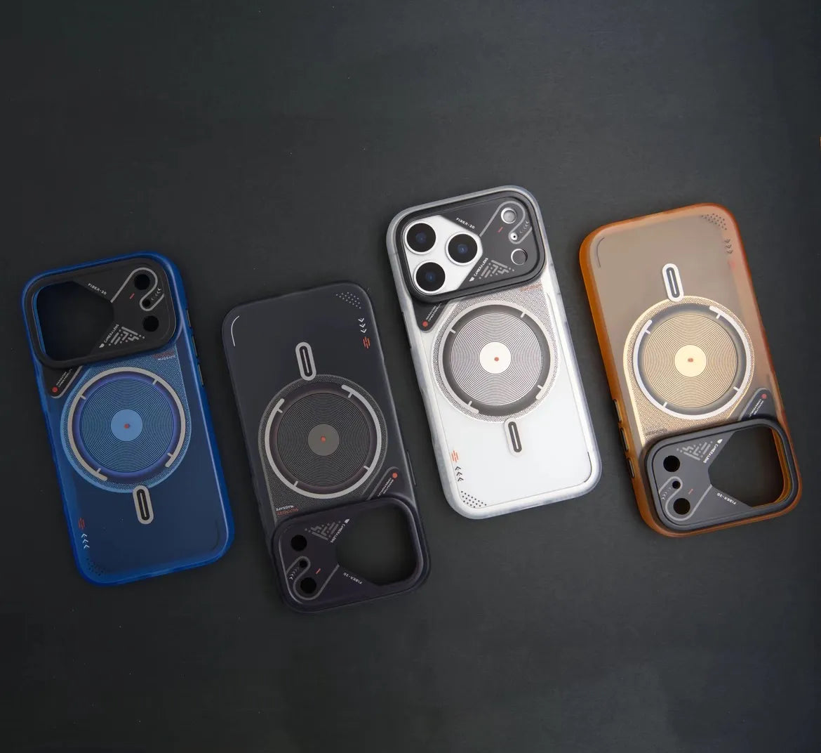 Cyber Semi-transparent Case For iPhone