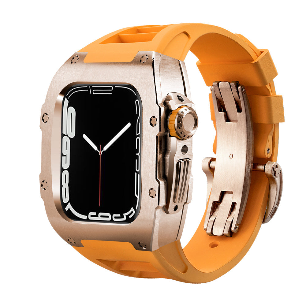 ICONIC TI Series Watch Case 44/45mm (Titanium Rose Gold)