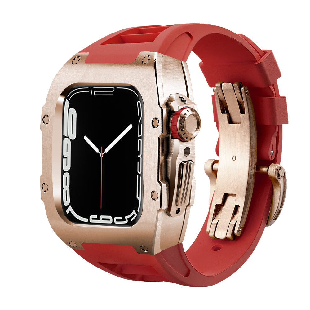 ICONIC TI Series Watch Case 44/45mm (Titanium Rose Gold)