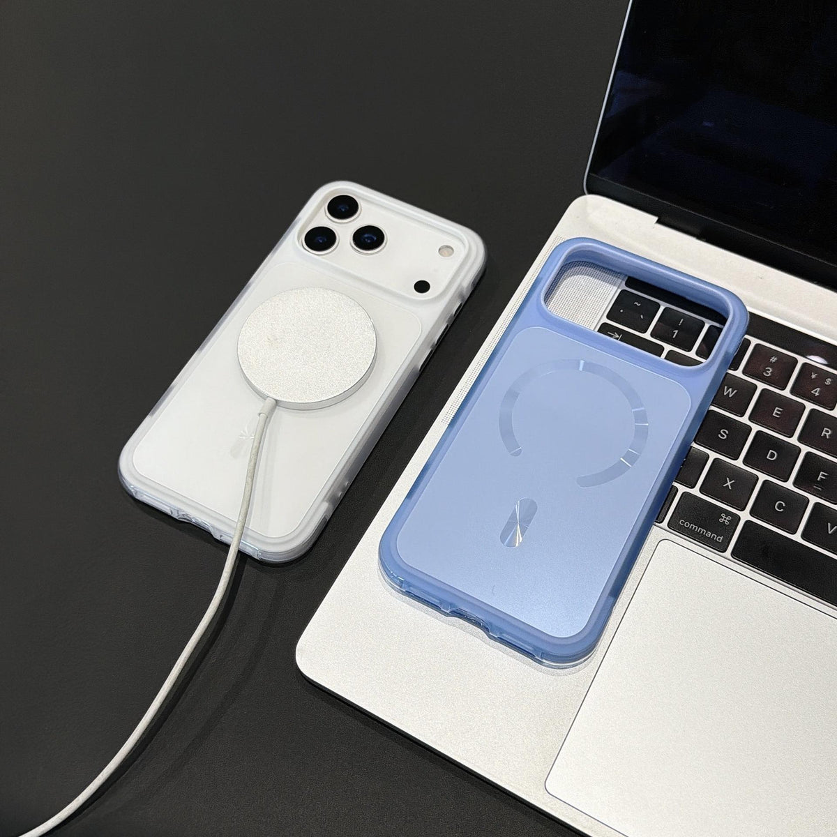 Frosted Magnetic Matte Case for iPhone