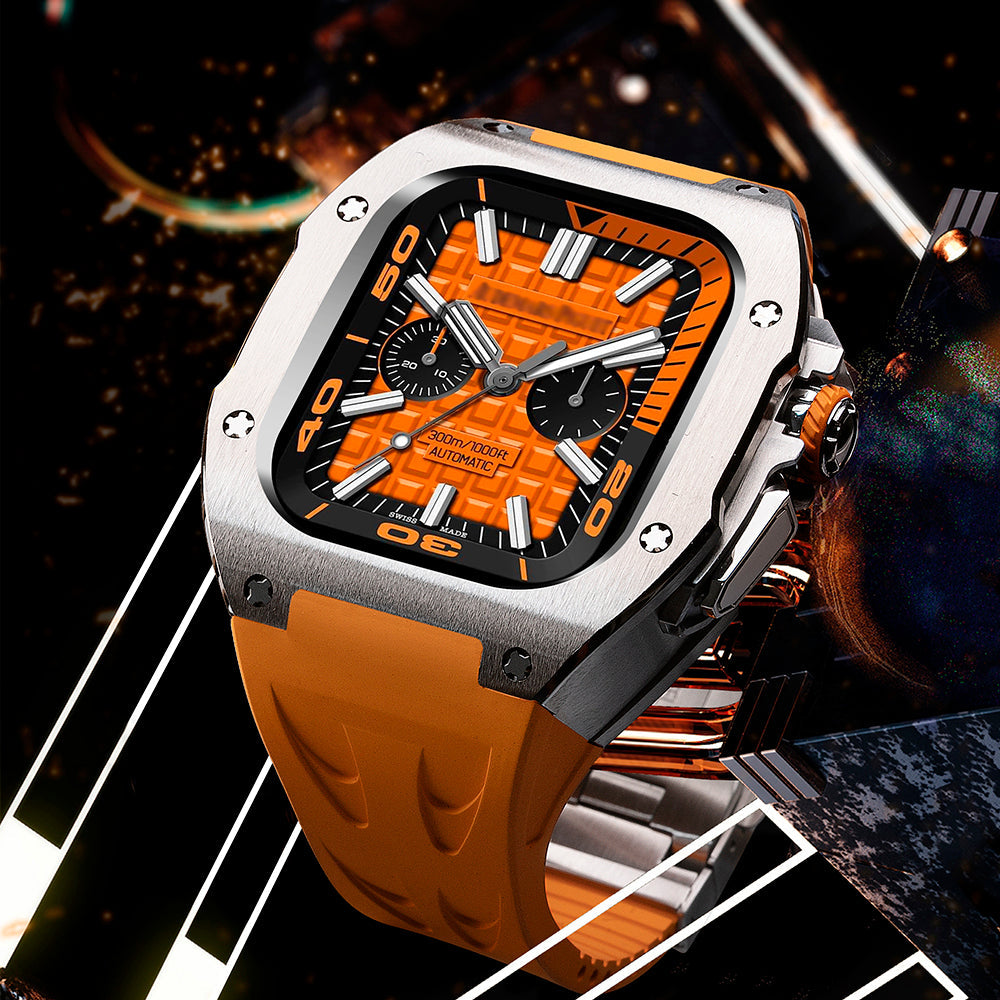ICONIC TI Series Watch Case 44/45mm (Titanium Obsidian)