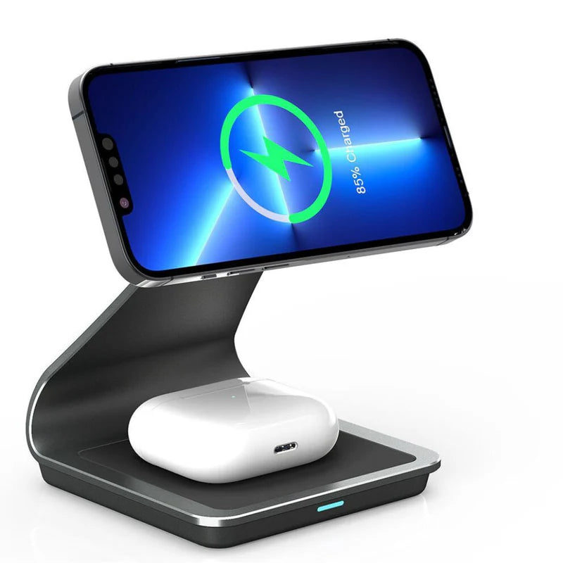 3 in 1 Metallic Charging Station