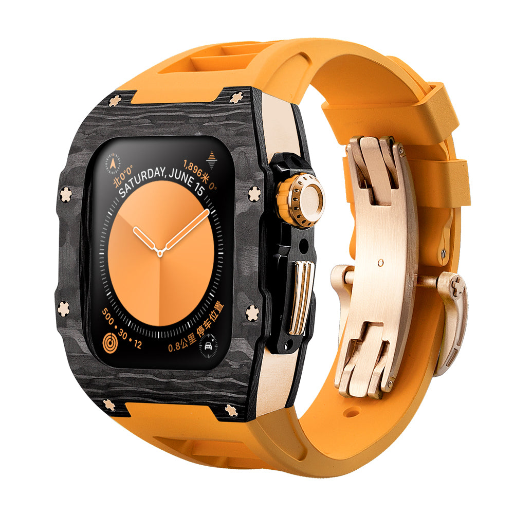 ICONIC CF Series Watch Case 44/45mm (Rose Gold)