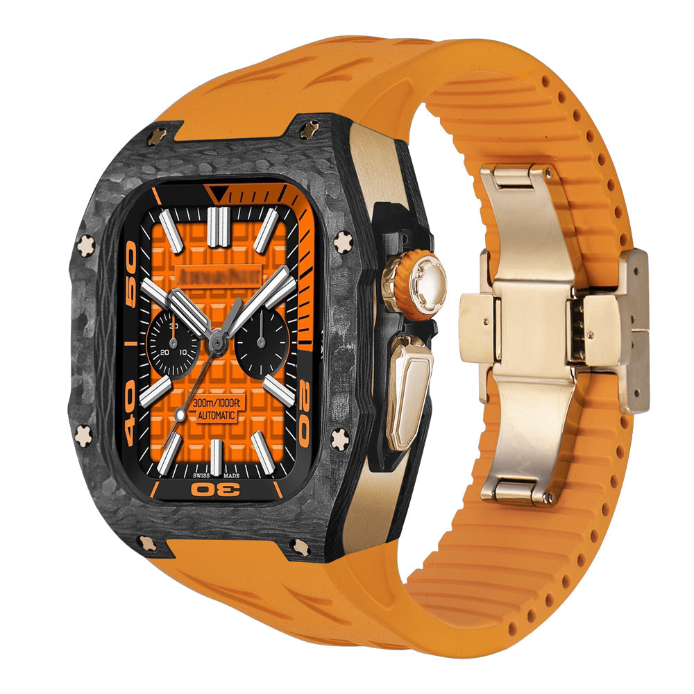 ICONIC CF Series Watch Case 49mm (Rose Gold)