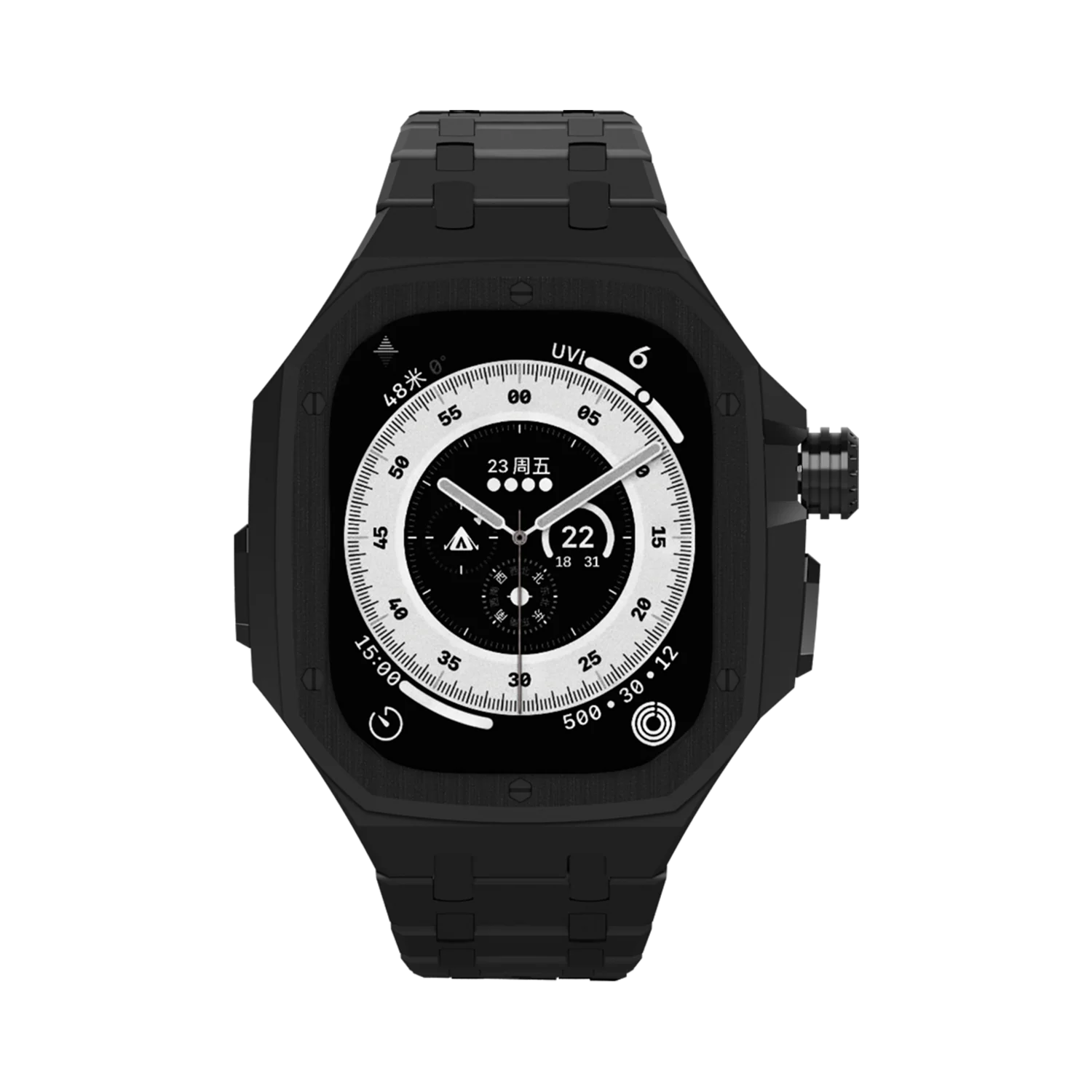 S-PIGUTE Pro Watch Case Kit Black 49MM