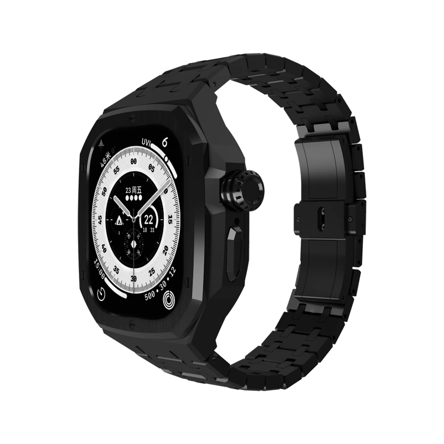S-PIGUTE Pro Watch Case Kit Black 49MM