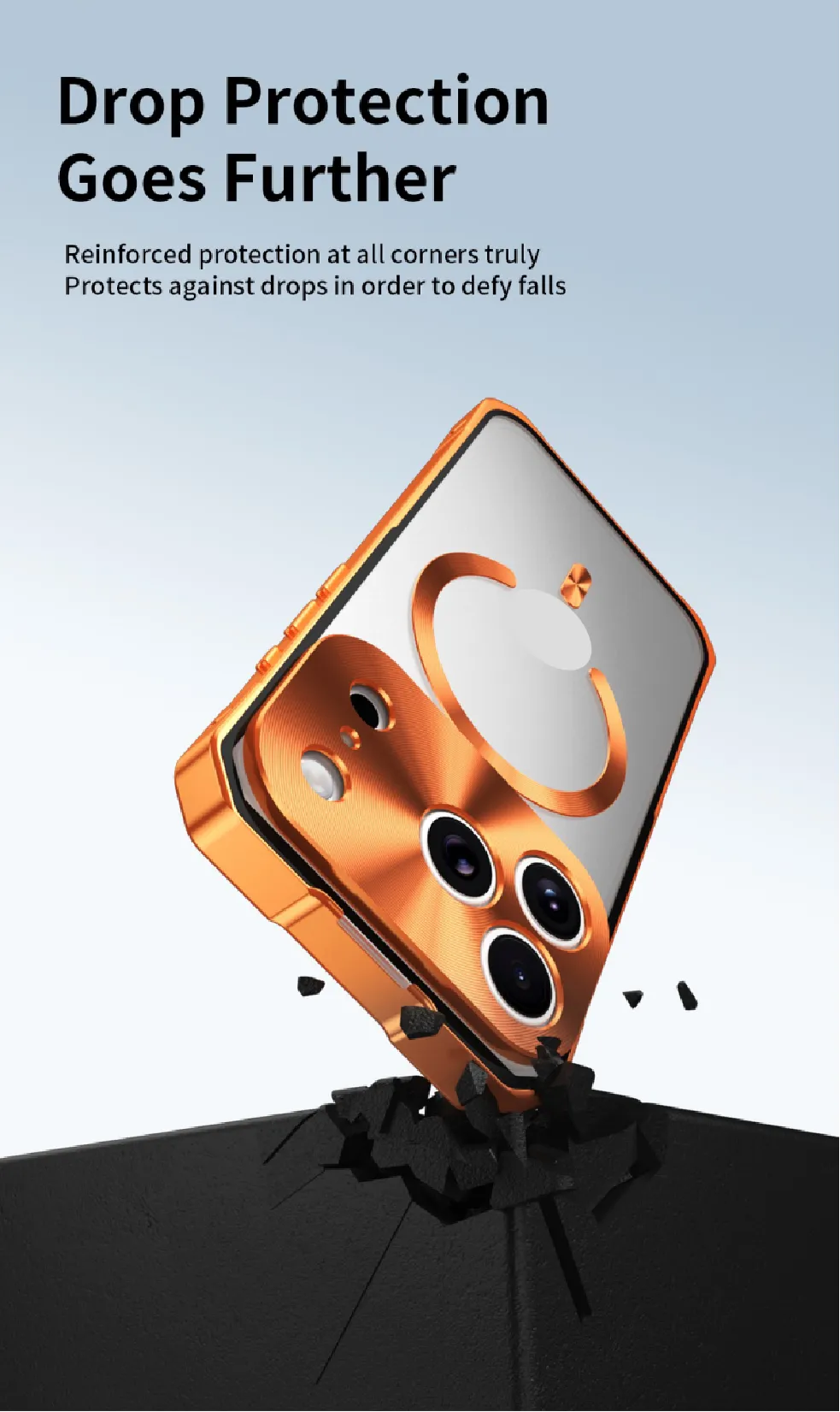 CuttedEdge Alloy Frame Case For iPhone