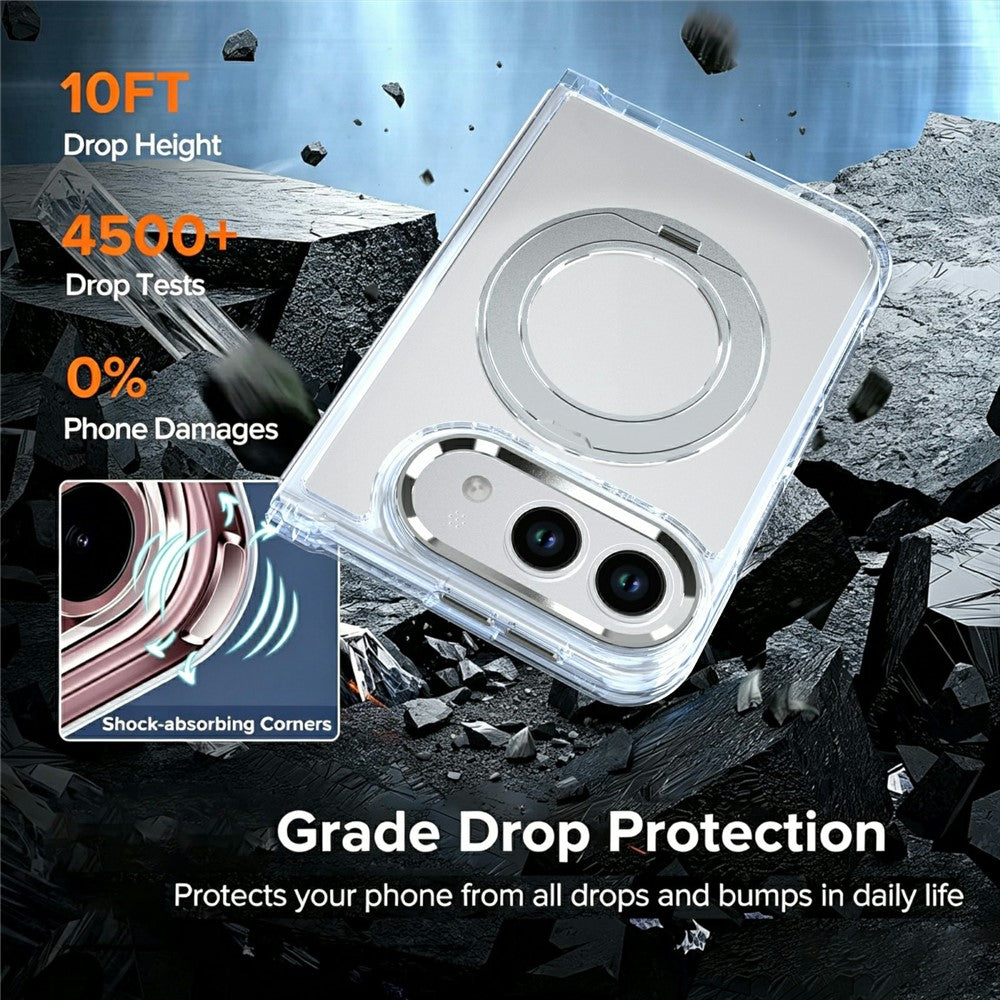 Clear Magnetic Protective Case for iPhone Duo