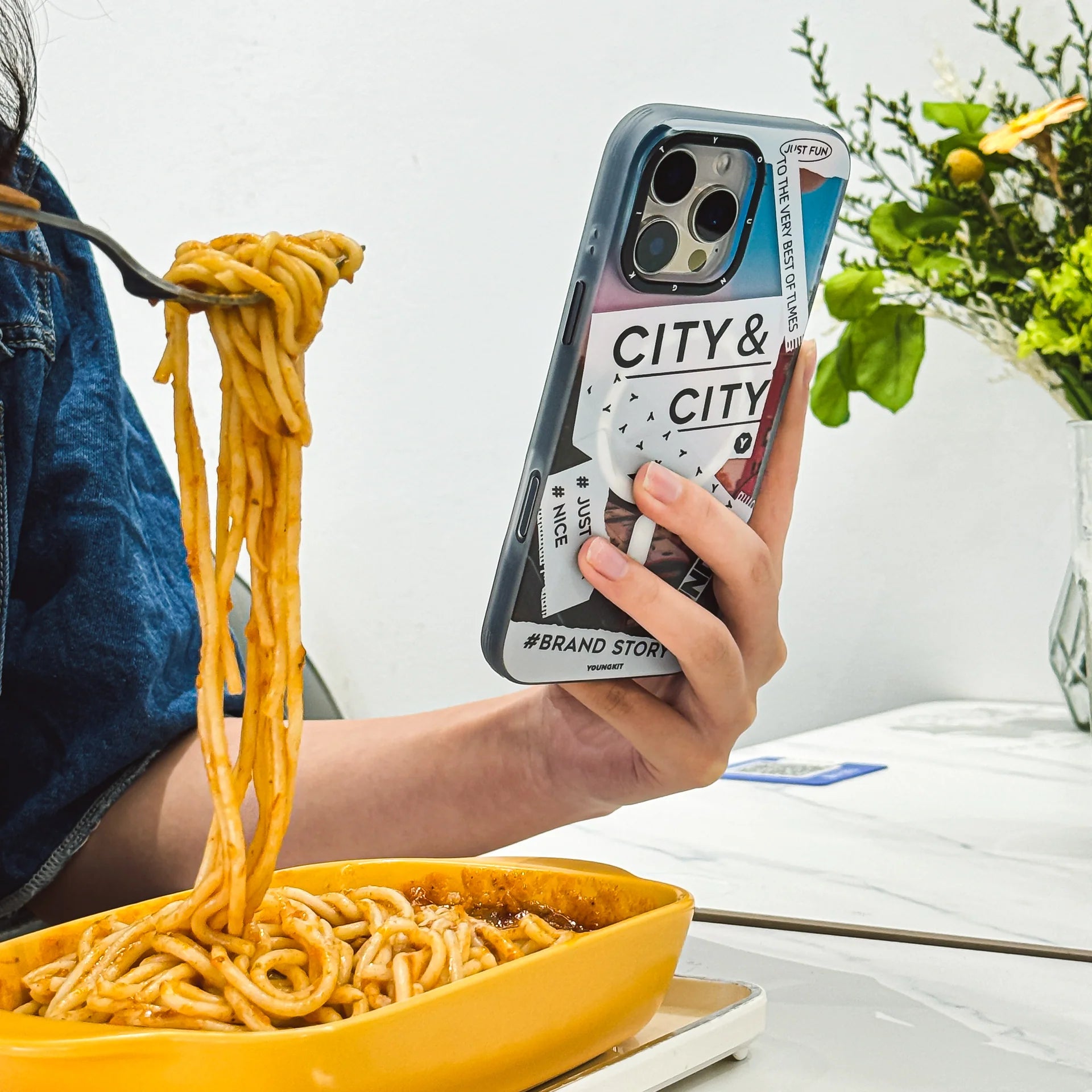 Urban Vibes Stick Art Case For iPhone